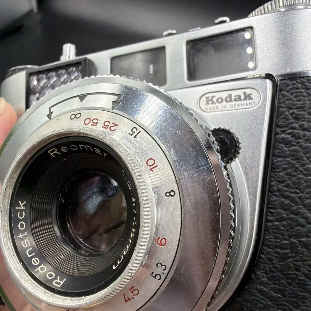 Kodak Retinette 1B Vintage 60s Camera with Rodenstock Reomar 45mm Lens.Good Cond